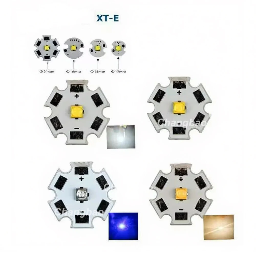 US Original XTE XT-E 5W High Power Leds 2700K/3000K/4000K/4500K/5000K/5700K/6000K/6500K