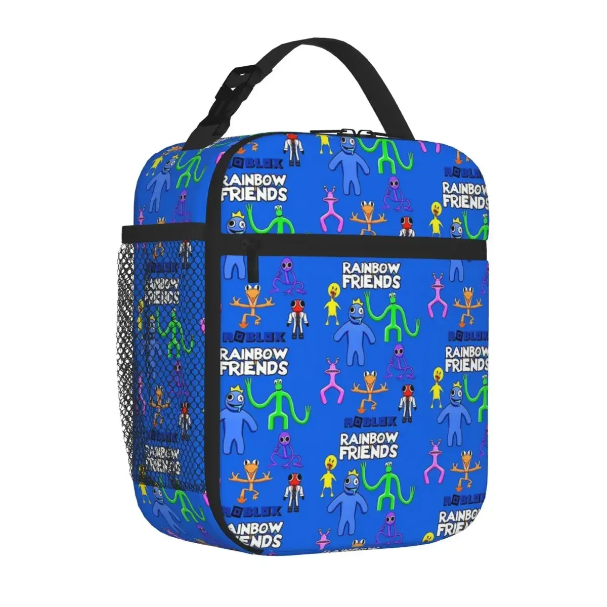 Rainbow Friends Insulated Lunch Bags borse da Picnic portatili Thermal Cooler Lunch Box Tote per donna Work Kids School