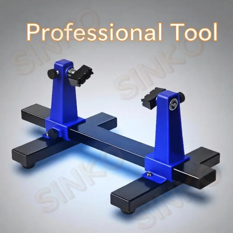 Adjustable PCB Holder 0-200mm Circuit Board Clamp Soldering Tool 360° Rotatable 1.2mm 1.8mm 2mm 3mm Groove for Electronic Repair