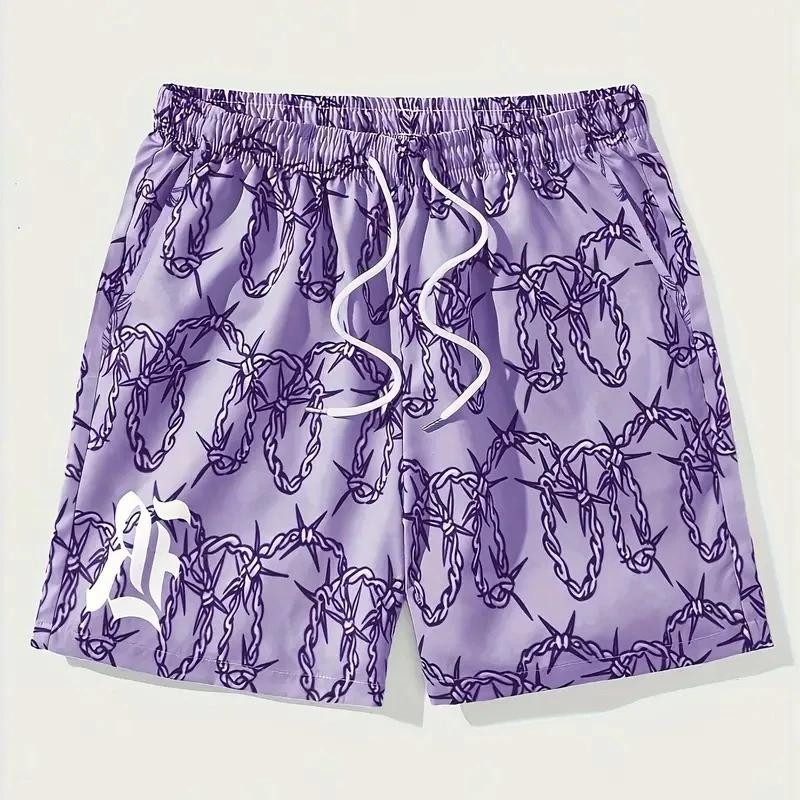 

Летние мужские шорты со скелетом, детские модные пляжные шорты, дышащие шорты для мальчиков, повседневные шорты для взрослых, повседневная уличная одежда, мото