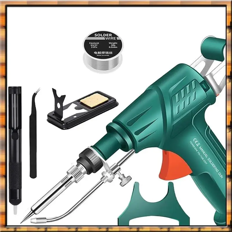 Sep n12r conjunto industrial multi-função ferro de solda rectionrae, ferramentas de soldador aquecidas internamente, plugue eua, rectionrae soldagem ki