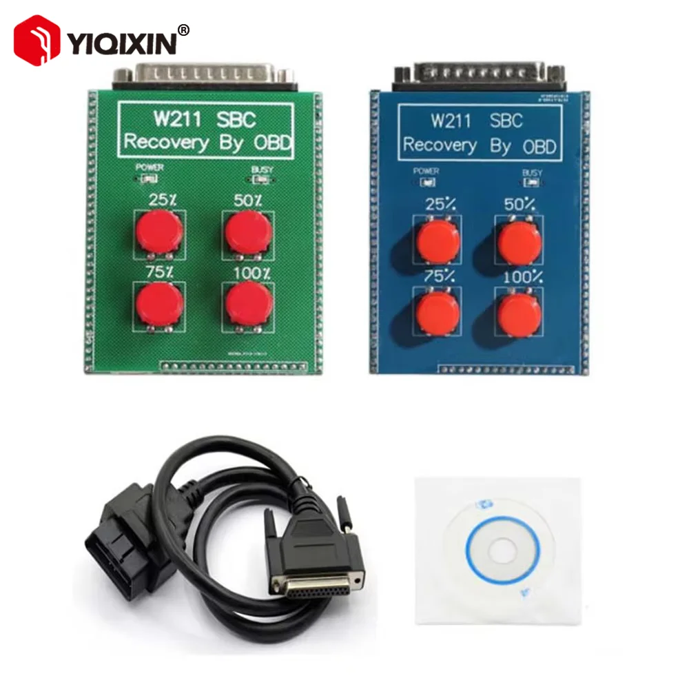 16PIN OBD Connector ABS SBC Tool For Mercedes Benz W211 R230 Sensotronic Brake System Repair Module Recovery Fix Error Code C249