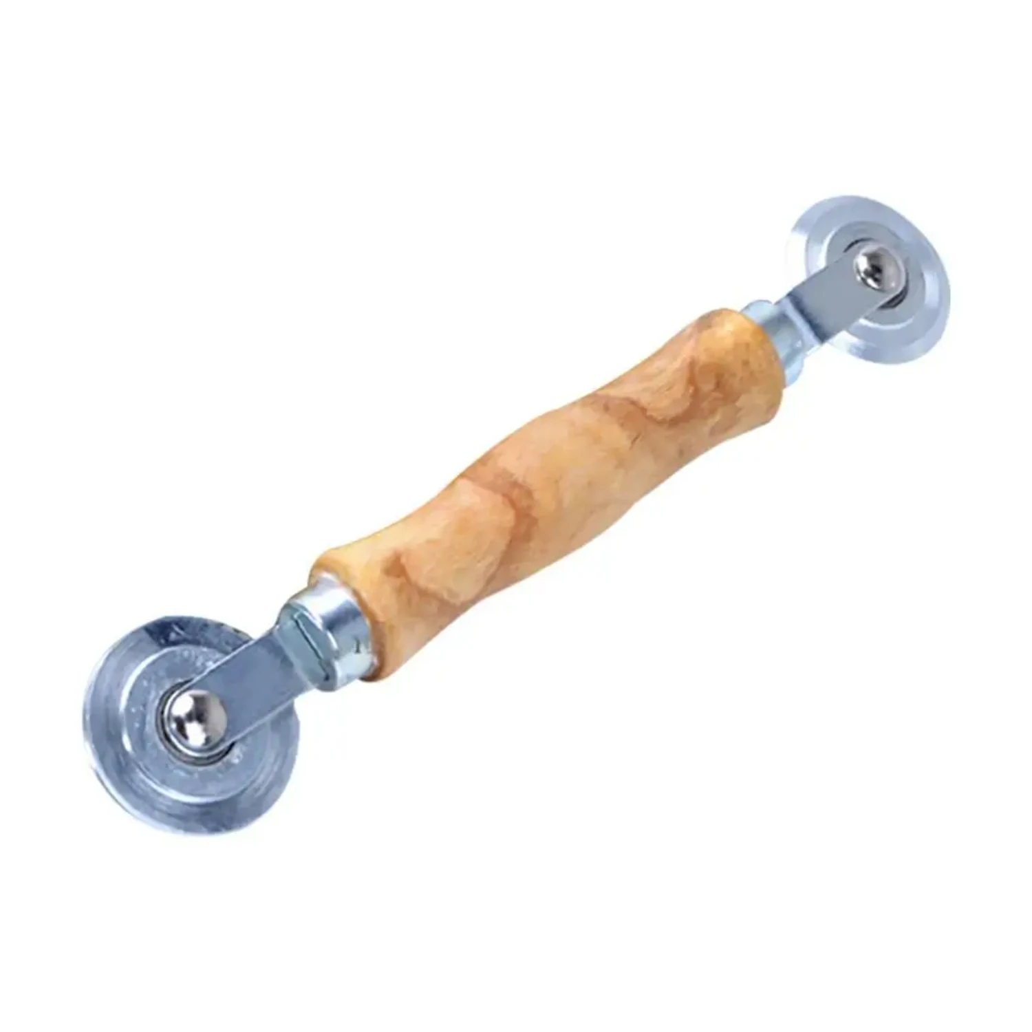 3IN1 Rubber Rolling Wheel Spline Roller with Wooden Handle - Household Tool for Window and Door Installation & Renovation