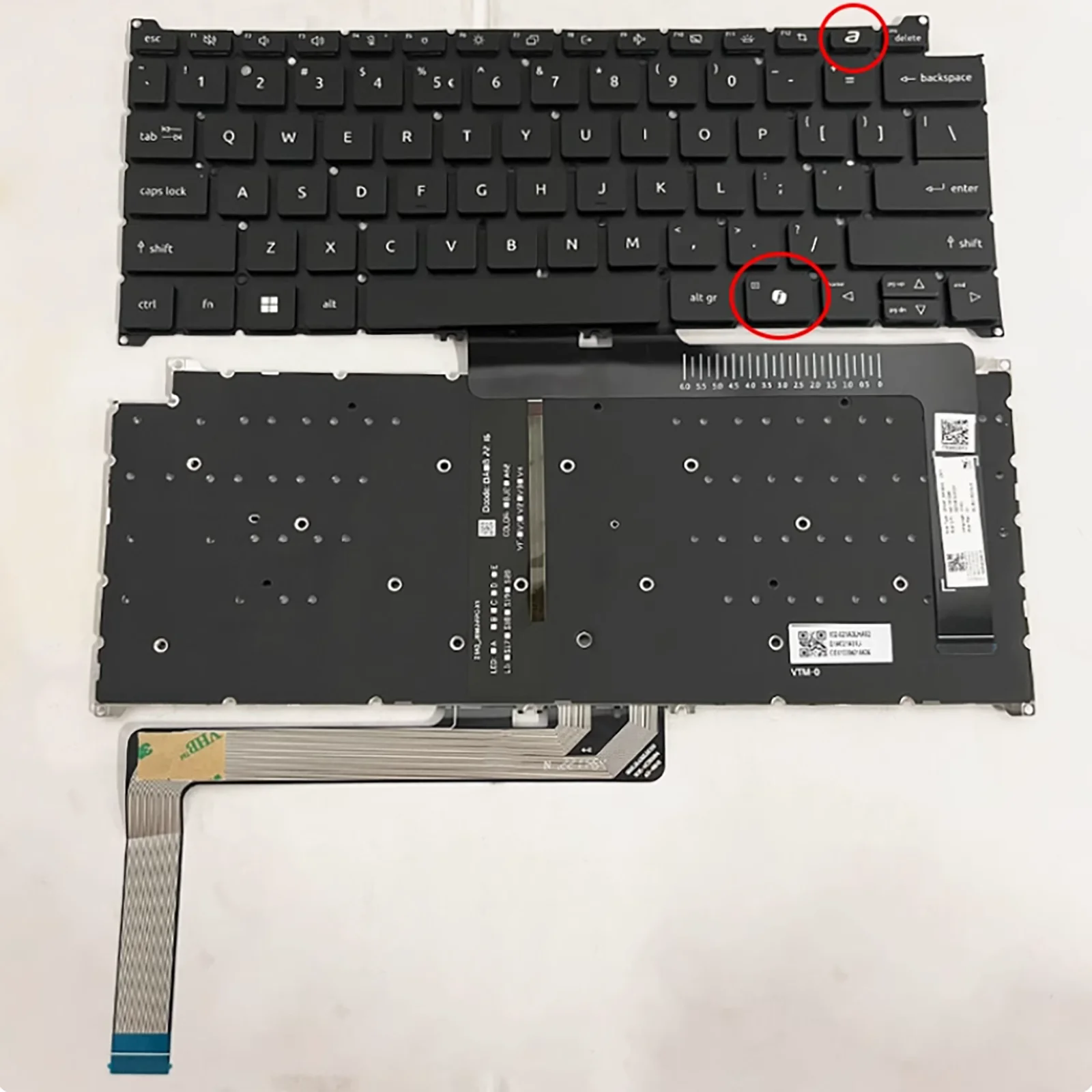 

US for Acer N21C2 N21H1 N21H3 N22C8 N23C6 SFG14-41 SF314-512/513/44/59/71 Laptop keyboard