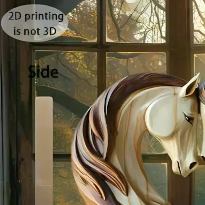 Horse Sculpture 2D …