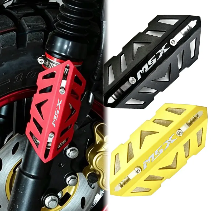 NEW Motorcycle for HONDA MONKEY 125 MSX125 MSX 125 GROM Front Fork Protective Cover and Exhaust Pipe Decorative Cover CNC
