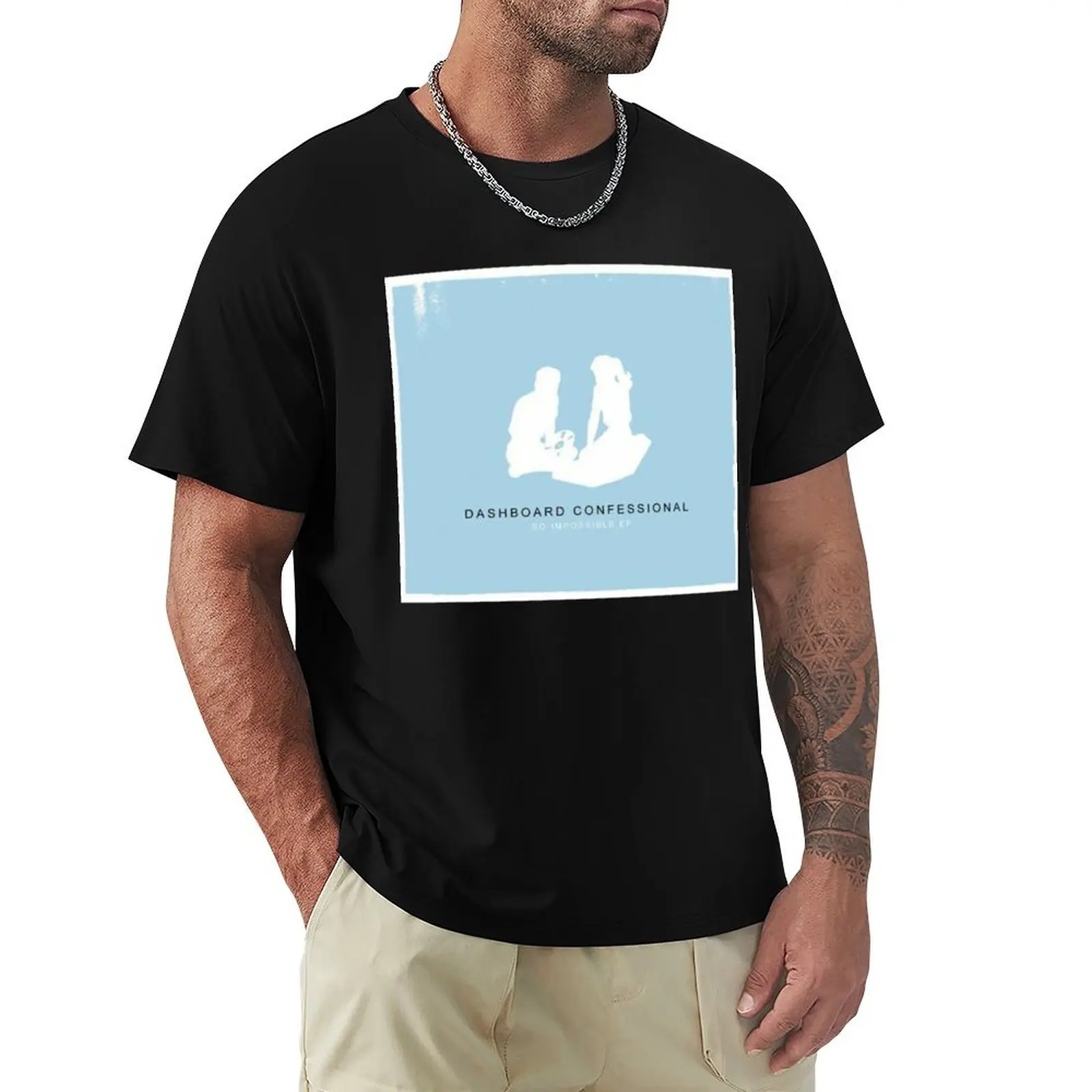 Dashboard Confessional So Impossible EP T-Shirt Casual Daily Outfit T-Shirt