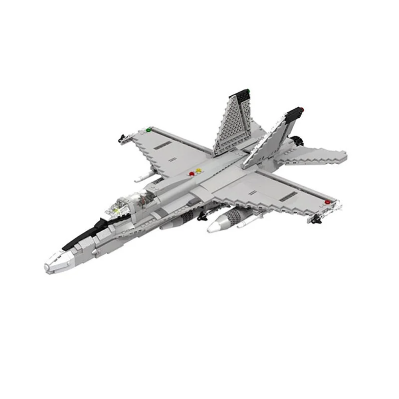 1594pcs MOC F A HORNET 맥도넬 더글라스 크리에이터 모델 빌딩 블록 창의적 아이디어 교육 장난감 브릭 크리스마스 선물 어린이용