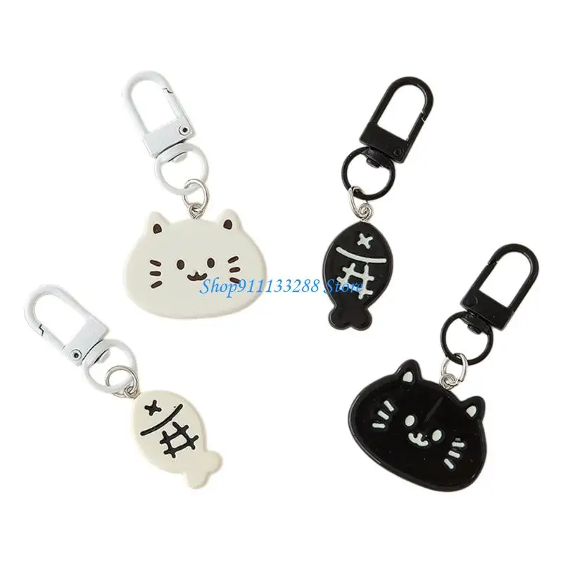 G88D Keychain Holders For Office Desk Students Travelers Keyring Organizers