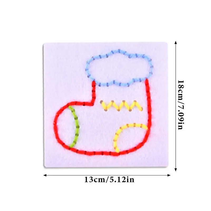 유아용 재봉 스레딩 보드, 스트링 뜨게 키트, 유아 레이싱 카드 재봉 보드, 향상용 장난감