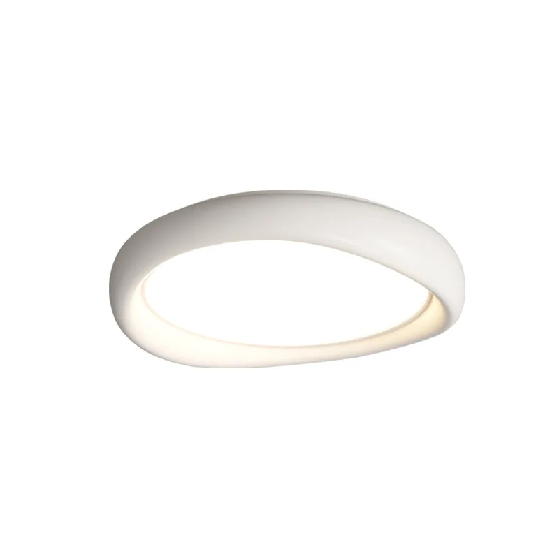 

Full spectrum eye protection Nordic creative bedroom modern simple led ceiling light cream wind master bedroom room light