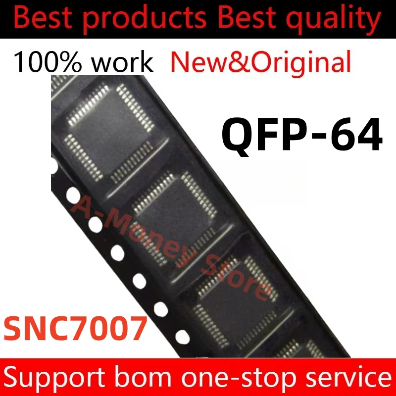 

(2-10pcs)SNC7007 SNC7007PAPR QFP-64