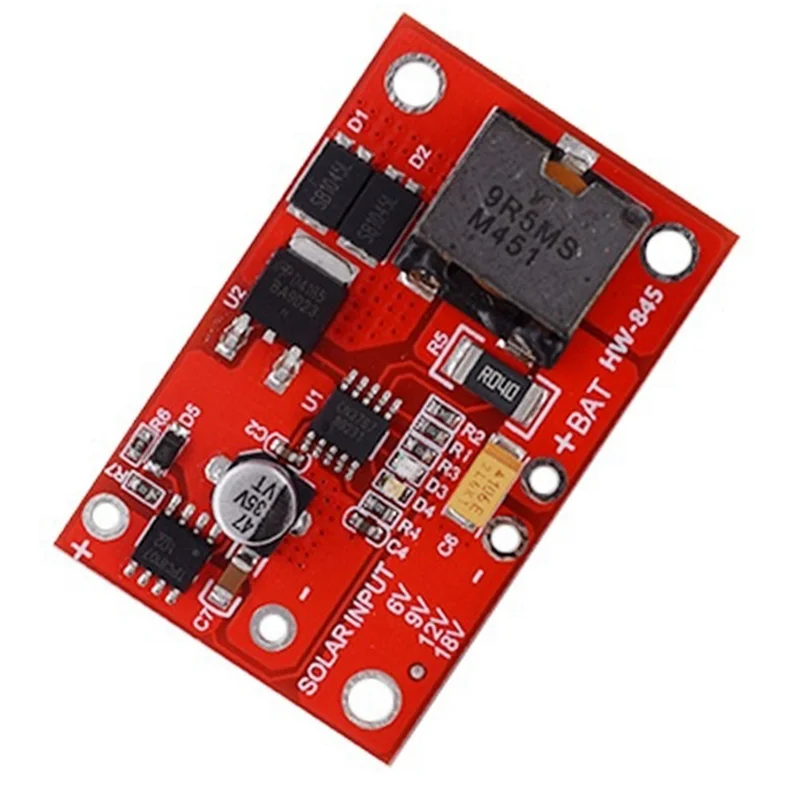 Modul pengontrol pengisi daya PV surya, 3S 3A 12V MPPT CN3767/CN3722 dengan indikator LED untuk sistem Panel surya 18V
