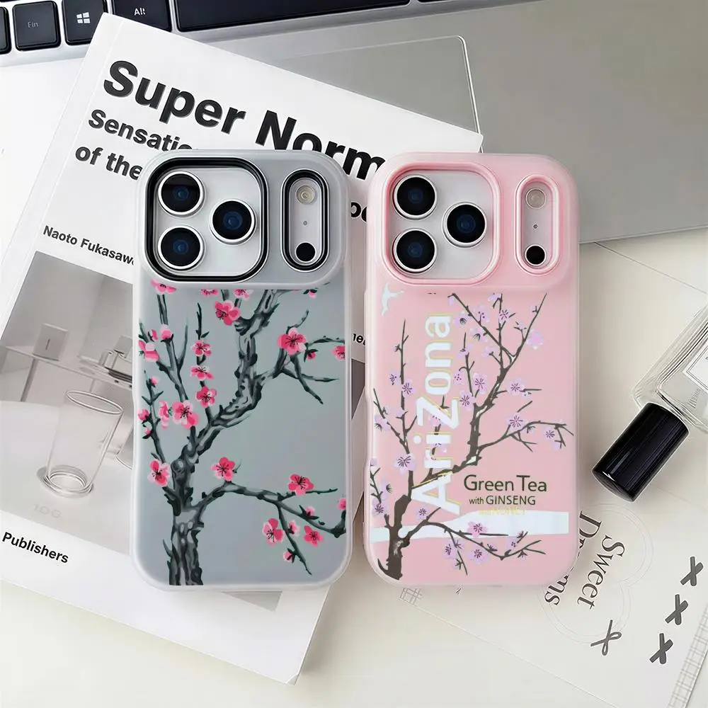 

A-Arizona Iced TeaS Phone Case 2-in-1 Detachable Clear Case with Slot for Cards & Photos iPhone 12-17