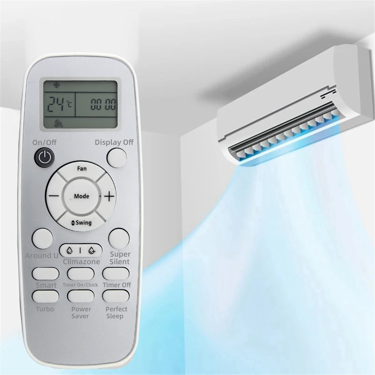 Remplacer DG11L1-53 Télécommande AC pour Hisense A/C Climatiseur Télécommande Poitiers A02I