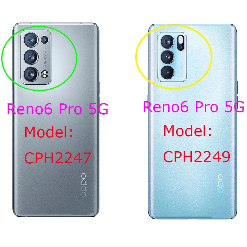 ل ممن لهم رينو 6 برو 5G CPH2249 Coque Reno6 برو Funda ل ممن لهم رينو 6 برو 5G CPH2247 حافظة مزدوجة بطاقة قماش نسيج غطاء فاخر