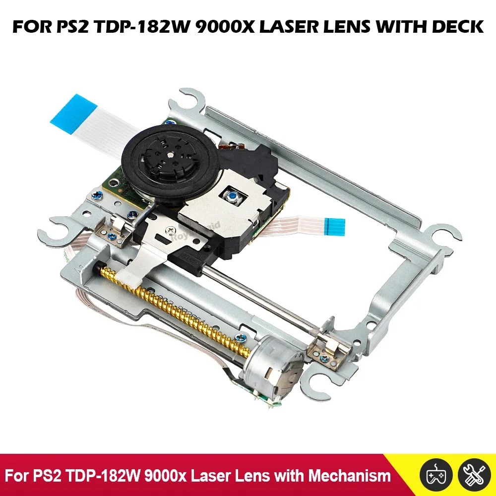 NEW Laser Lens TDP-182W TDP 182W TDP182W For PS2 Slim With Deck Mechanism Optical Laser Head 9000X 90000 Replacement