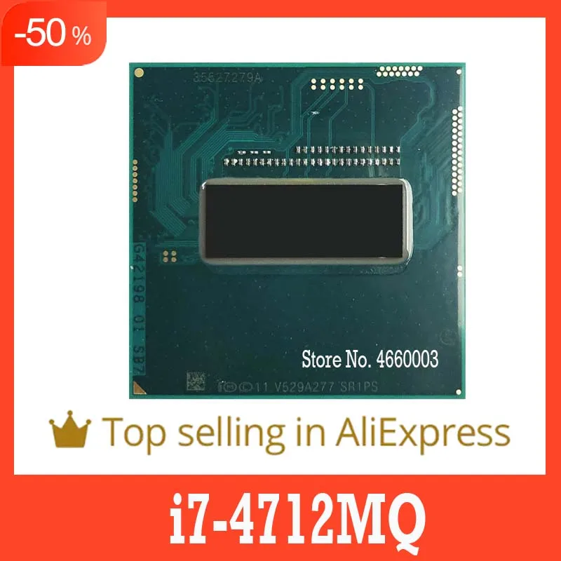 

40%off i7-4712MQ i7 4712MQ SR1PS 2.3GHz Quad-Core Eight-Thread CPU Processor 6M 37W Socket G3/rPGA 946B Original SHAOLIN Officia