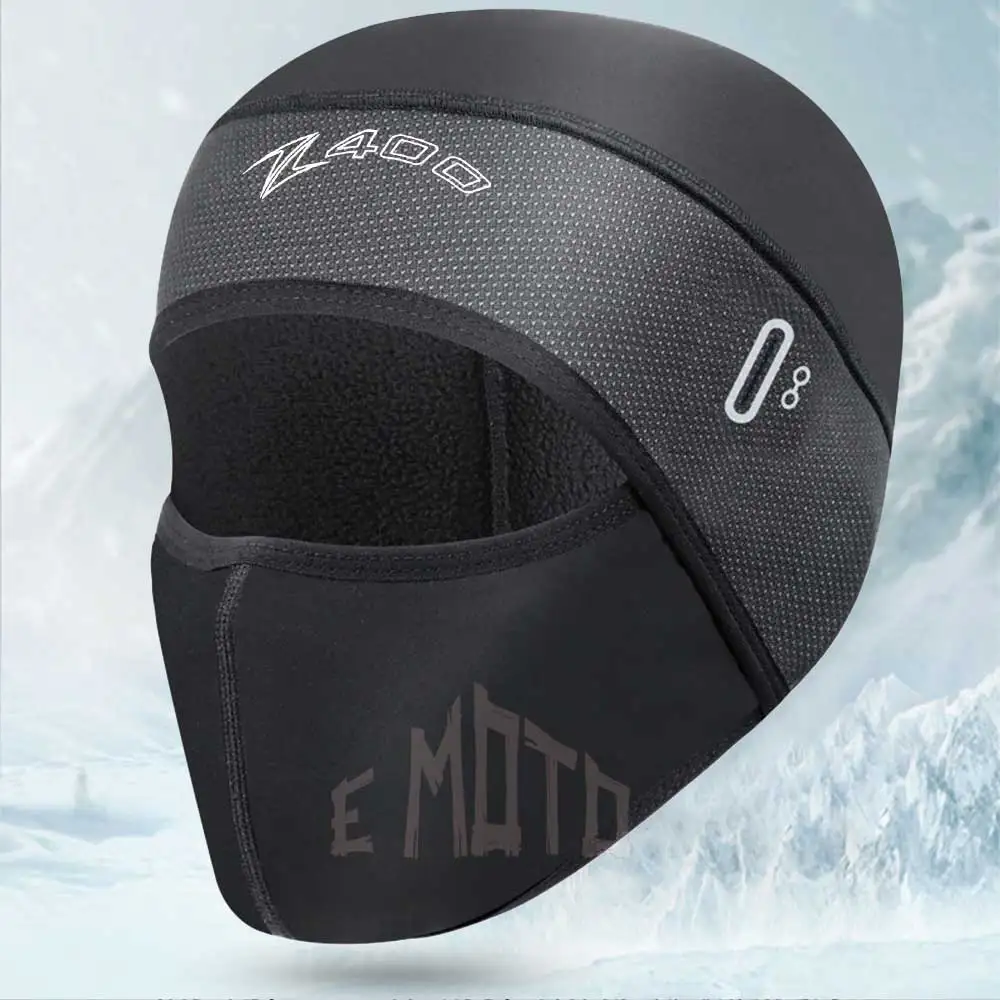 Casquettes chaudes pour ski en plein air, vélo, équitation, doublure de casque, casquette anti-transpiration, chapeaux de course pour hommes, accessoires pour kawasaki Z400