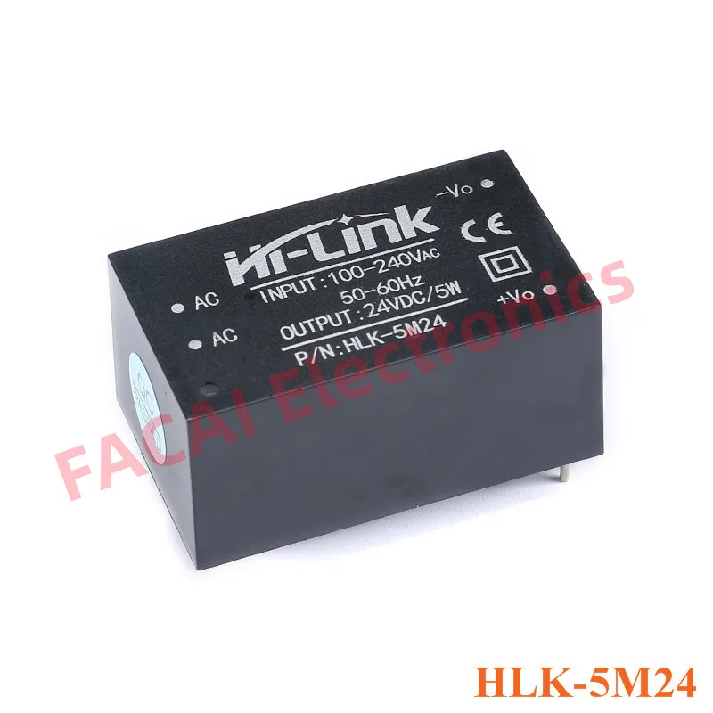 AC-DC 220V to 5V/3.3V/9V/12V/24V Mini Power Supply Module Low Ripple Switch HLK-5M03 HLK-5M05 HLK-5M12 HLK-5M24