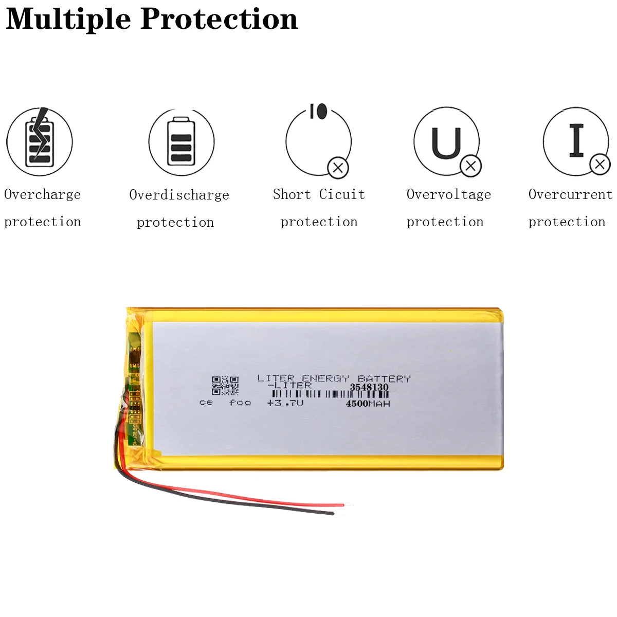 3.7V 4500mAh 3548130 bateria litowo-polimerowa Pad5 Pad 5 bateria tableta na 7-calowy 8-calowy komputer