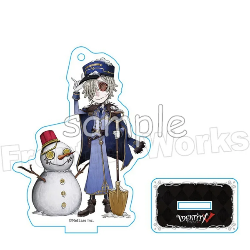 8CM Identity V Anime Figures Andrew Kreiss Ithaqua Cosplay Acrylic Stands Model Aesop Carl Cute Plate Desk Decor Christmas Gift