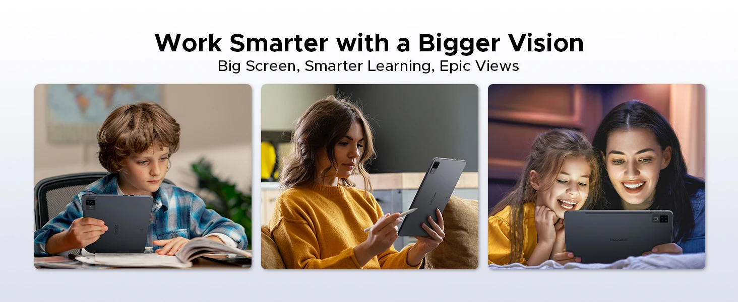 DOOGEE U12 Tablet PC Android 16 12'' S Display 24GB RAM (6GB+18GB) 128GB 9000mAh Battery UNISOC T7255 Widevine L1 Dual Dpeakers