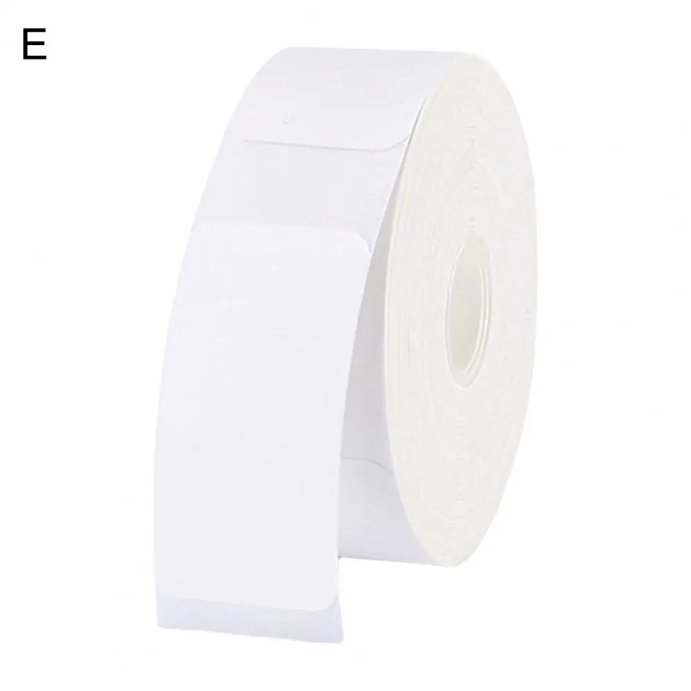 1 rollo de etiquetas de impresión, superficie lisa útil, resistente al agua, tacto suave, precio, pegatina