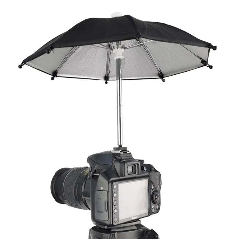 1PC Umbrella Sunshade Rainy Holder Black Dslr Camera For General Camera Photographic Camera Umbrella