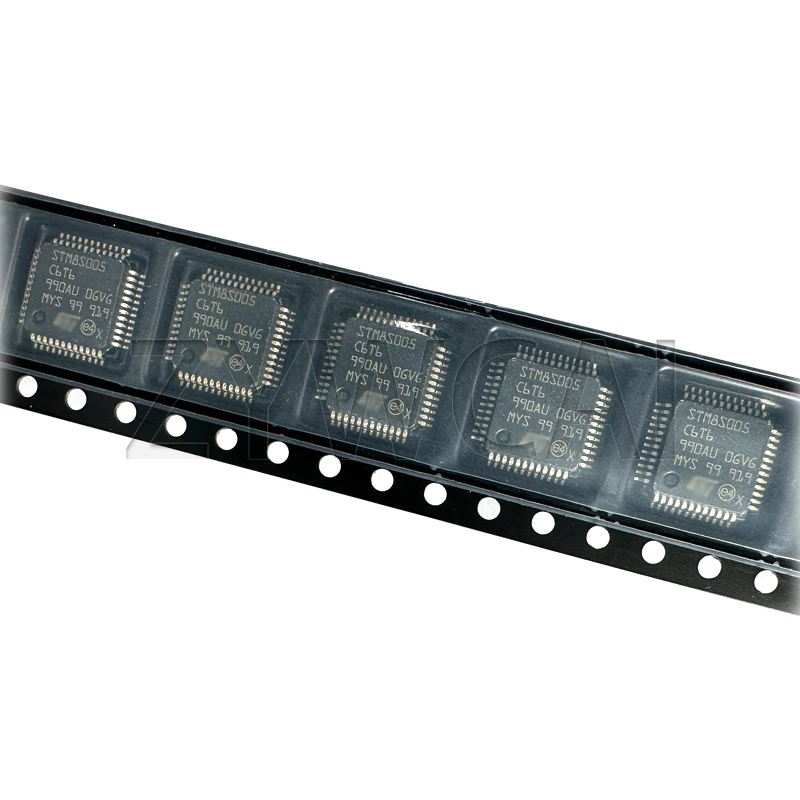 STM8S005C6T6TR LQFP-48 (7x7) STM8S005C6T6 2PCS STM8S005 Microcontrolador de chip único (MCU MPU SOC)