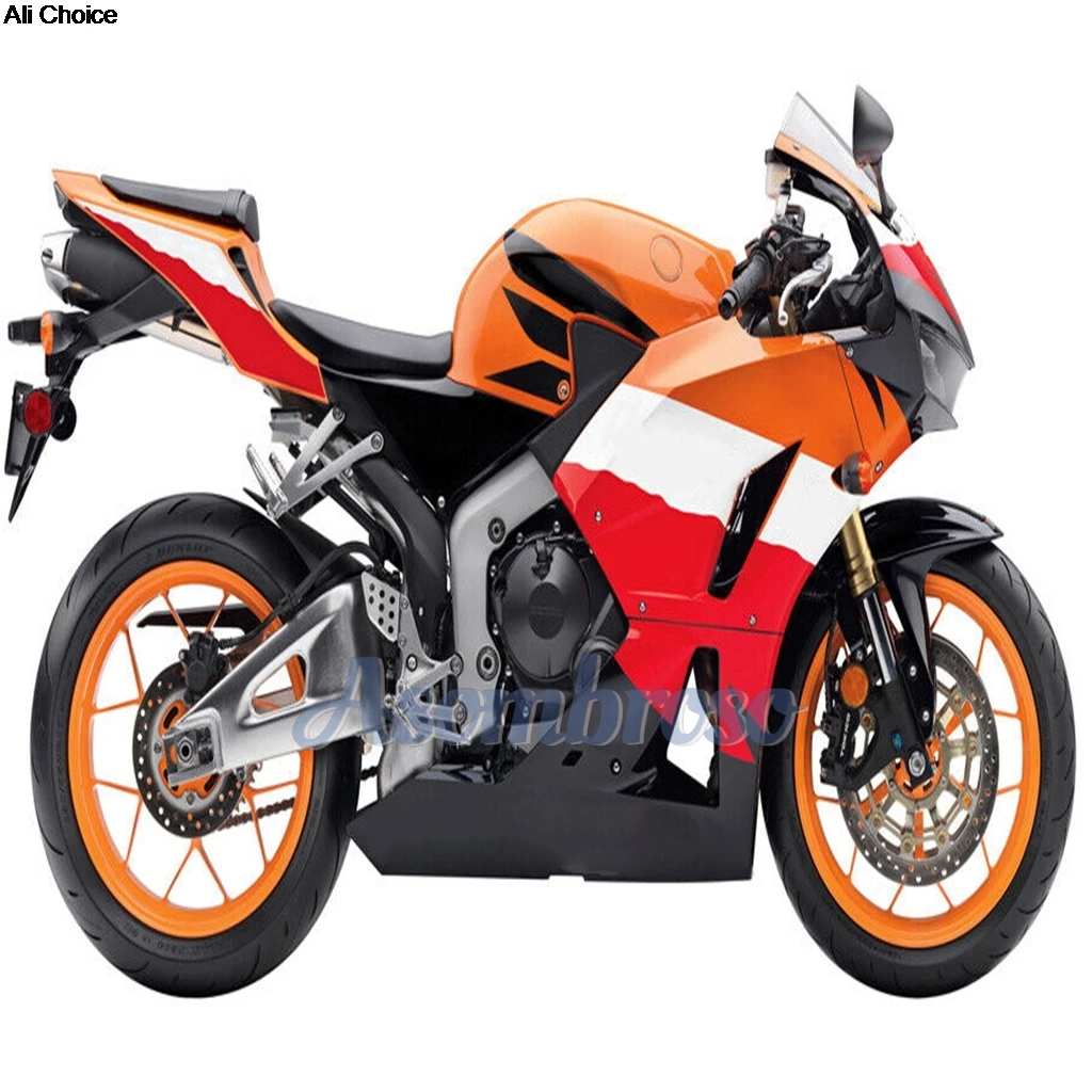 ABS Fairings Injection for HONDA Repsol CBR600RR 2013 2014 2015 2016 2017 2018 2019 cbr 600rr Orange Black Bodywork Housing New