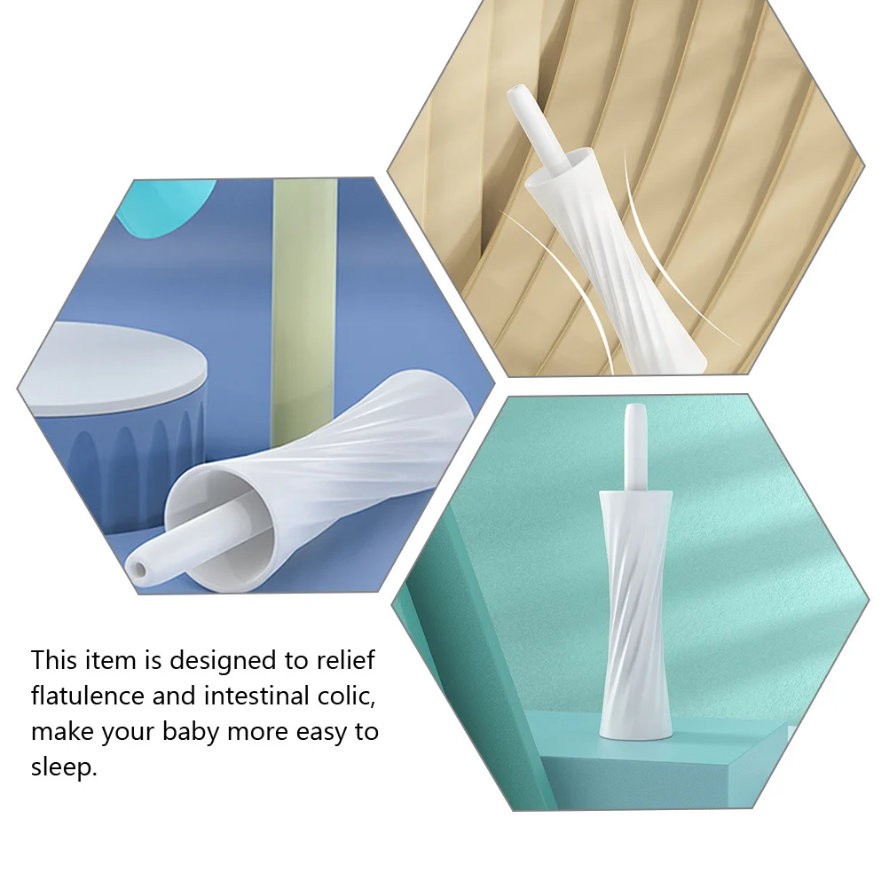 

Baby Gas Relief Rod Infant Colic Relief Tool For Newborn Flatulence Safe Rounded Tip Durable Baby Care Accessory