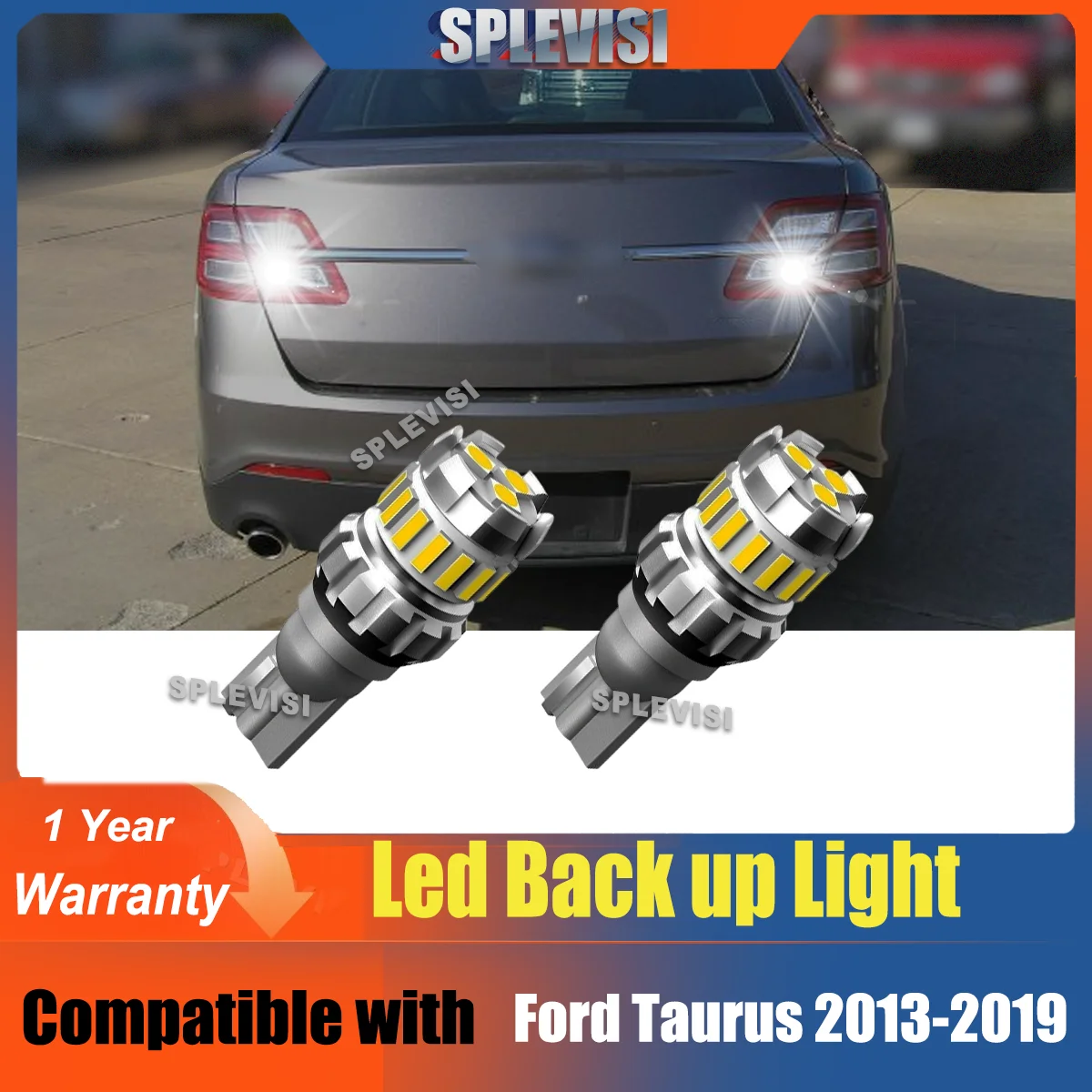 

2x LED conversion bulb Back Up Light perfect replacement For Ford Taurus 2013-2019 2014 2015 2016 2017 2018 2019