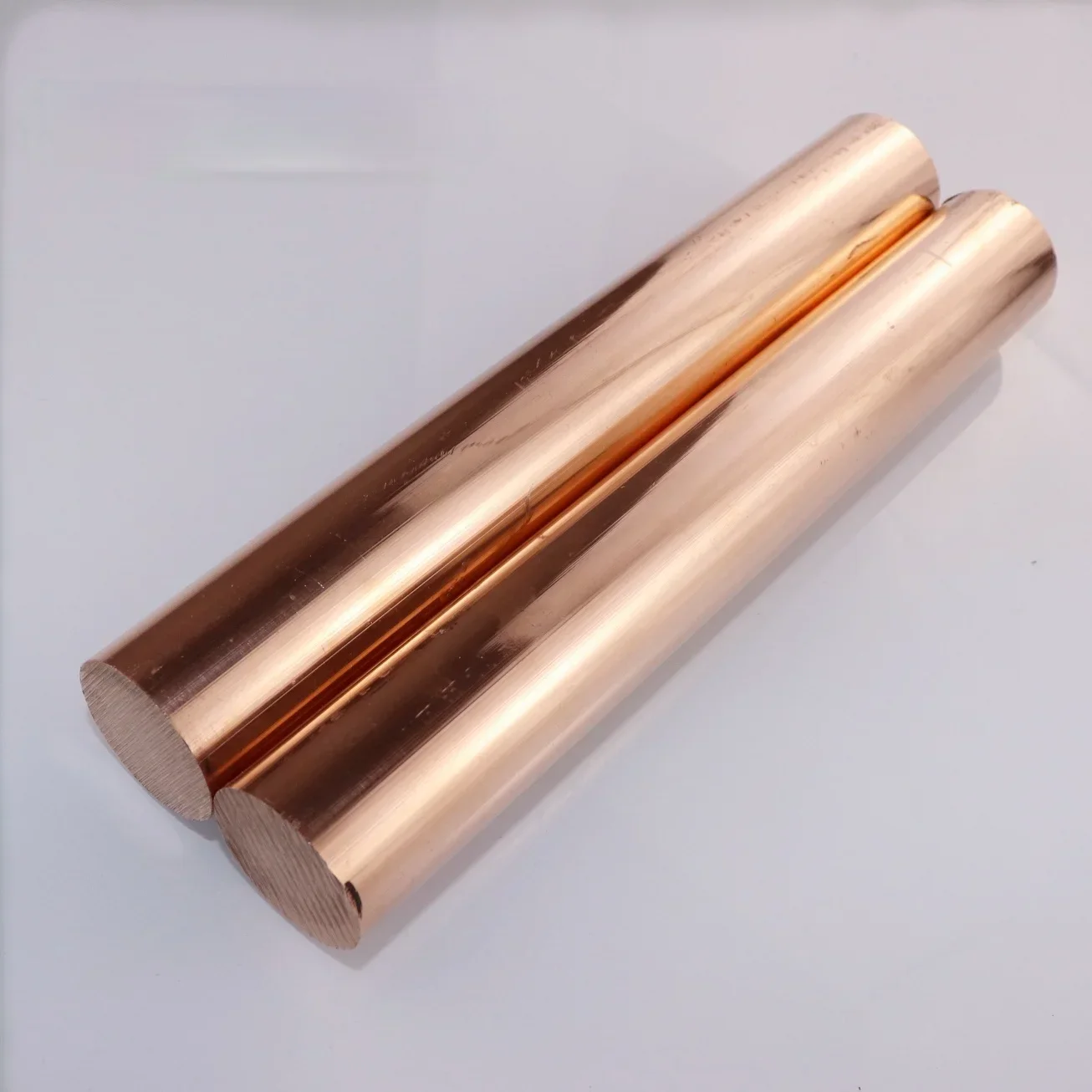 12mm T2 Copper  Rod Bars 15mm 18mm 20mm  22mm 25mm 30mm Round Rod Blank Scales Blade Length  250mm T2 16mm