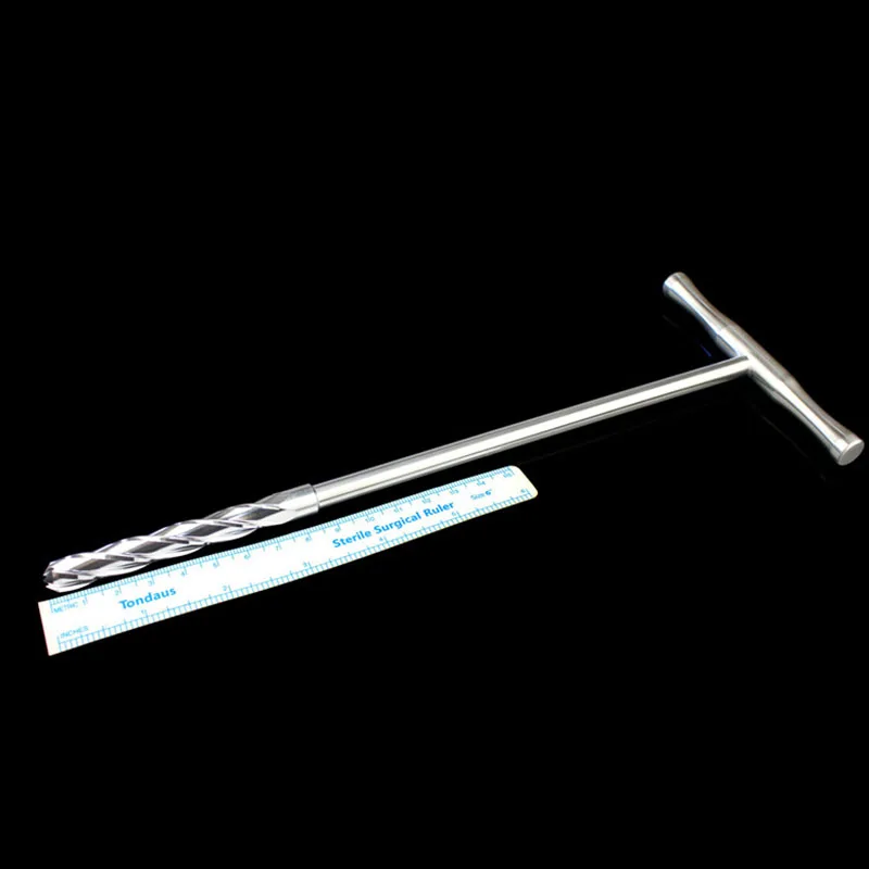 

T-type hollow drill orthopedic instruments medical drill PFNA intramedullary nail hand drill reaming hard reaming of medullary c