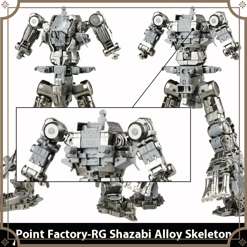 

В наличии: Заводской комплект для модификации Sazabi 1/144RG из сплава, предварительно собранная модель с металлическим усилением