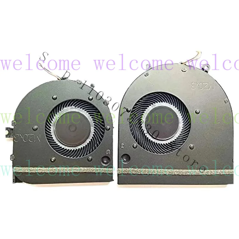 

WYORESY Replacement Fan for HP Envy 17-CG 17M-CG TPN-C146 CPU GPU Cooling Fan Set L87962-002 L87961-001 @
