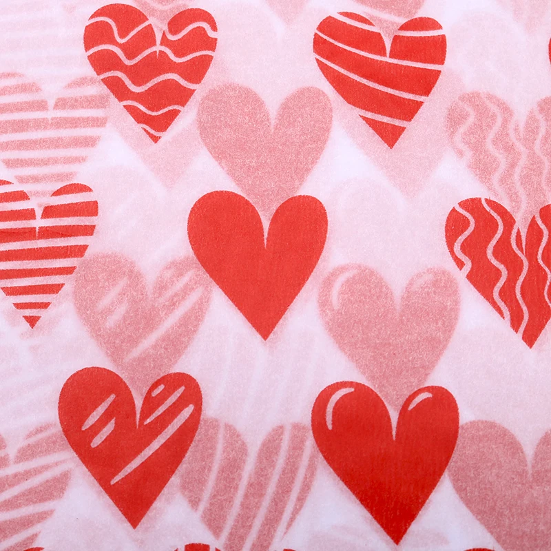 10 Sheets 50*66CM Love Valentine\'s Day Tissue Paper DIY Handmade Craft Paper Flowers Gift Packing Wedding Party Decor Supplies