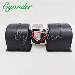 12V 3 Speed Double Fan Heater A/C AC Blower Motor Fan for Truck Replacement Parts 008-A45-02 26-19939