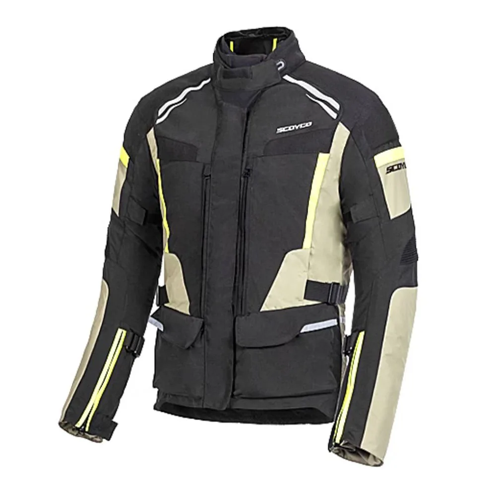 Motorrad bekleidung wind dichte Herren Biker jacke Anti-Fall Biker jacke für 4-Jahreszeiten-Jacken für Motorrad fahrer Mann atmungsaktiv