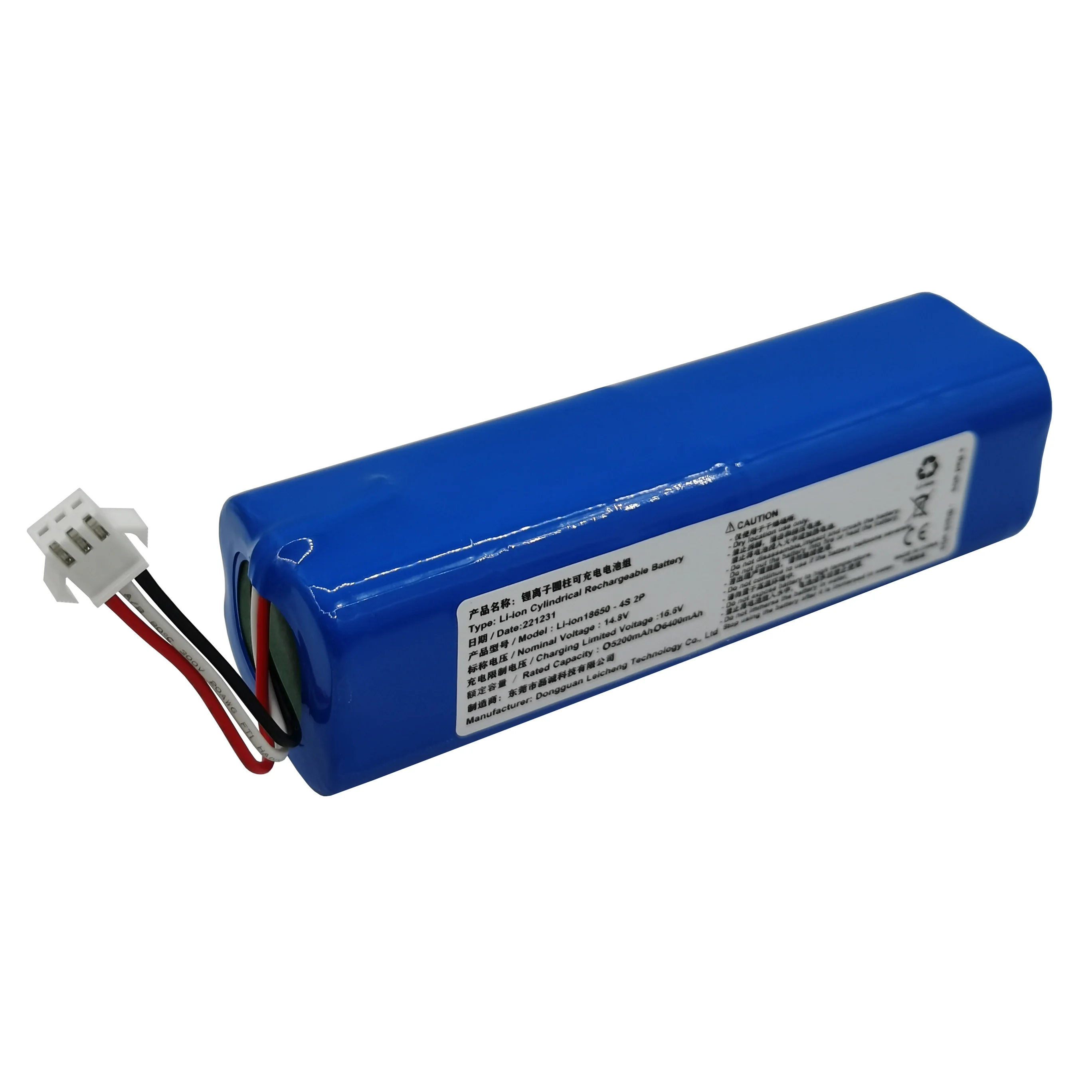 14.4V 14.8V 5200mAh 6400mAh batteria ricaricabile agli ioni di litio per Kyvol S31 Robot Vacuum VIOMI VXVC07-JG Lenovo LR1 ROIDMI nuovo