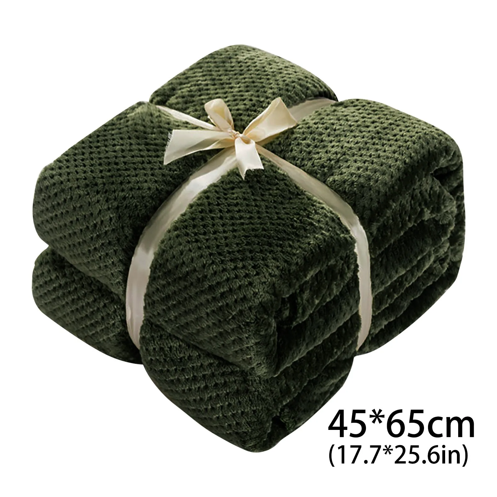 Soft Warm Mesh Plaid Blanket Flannel Breathable Winter Warm Blanket For Portable Self Driving Tour Car Travel Carpet 45x65cm