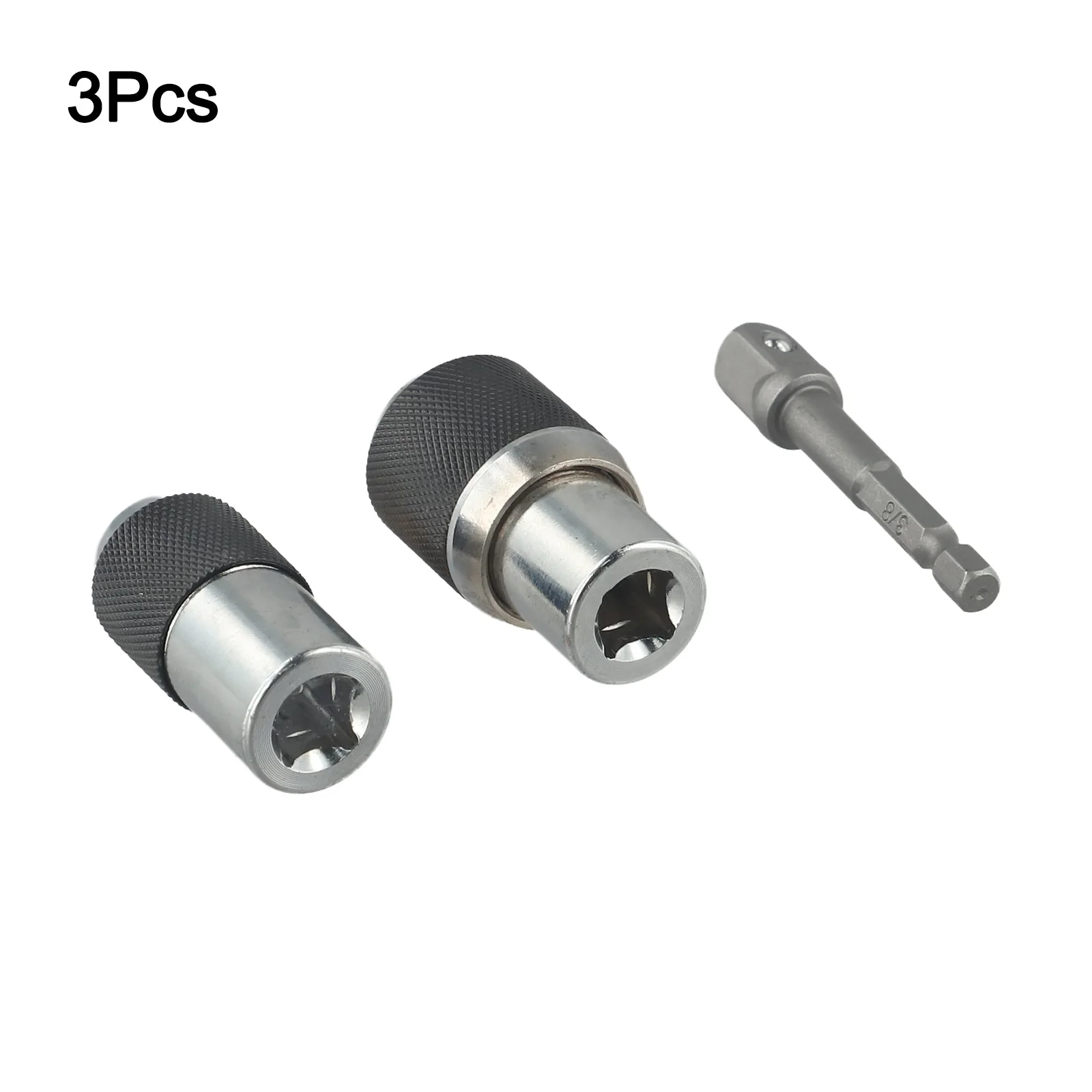 

3pcs Tap Set Adjustable Tap Wrench Easy Identification Versatile Sizes Wide Application Adjustable Jaws Tight Space