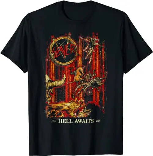 

Slayer Hell Awaits Anniversary Cover T-Shirt