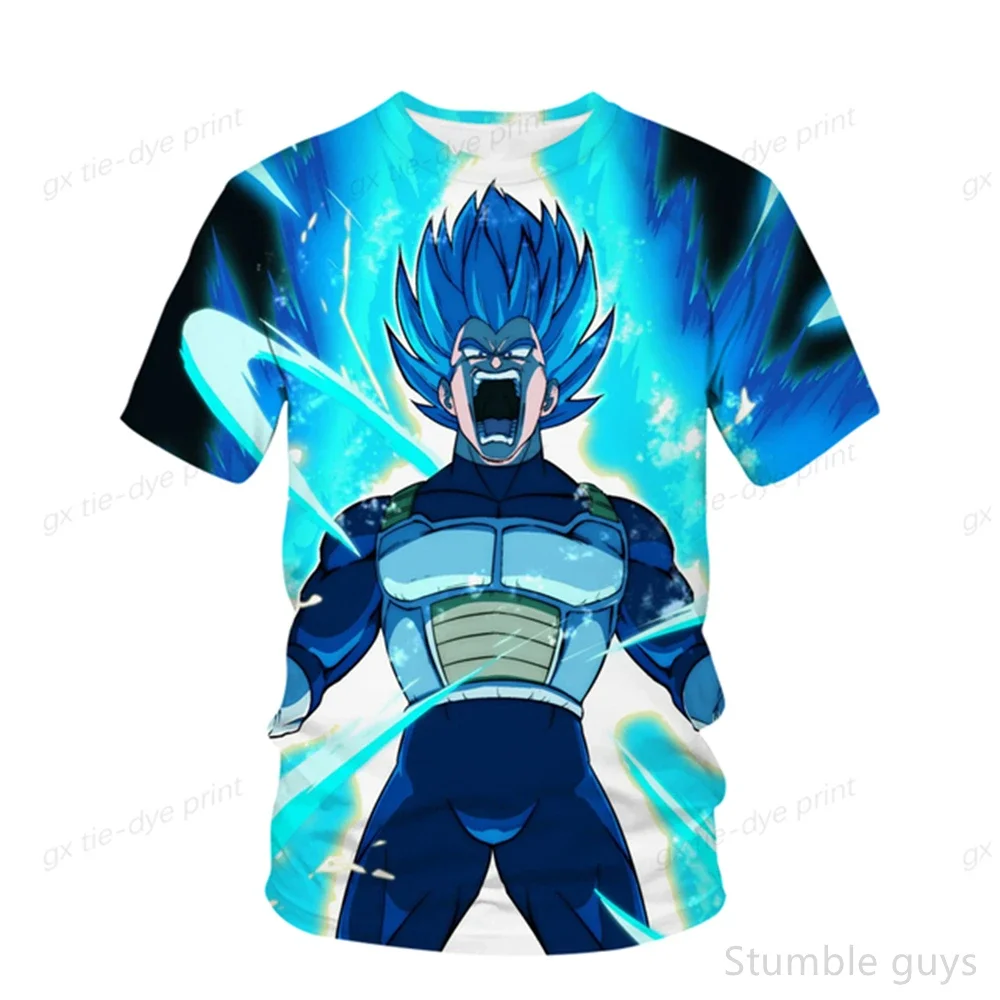 

Super Saiyan Vegeta Goku Kids T-Shirt Dragon Ball Tshirt Kids Boys Girls Clothes Kakarot Fashion Streetwear Tops