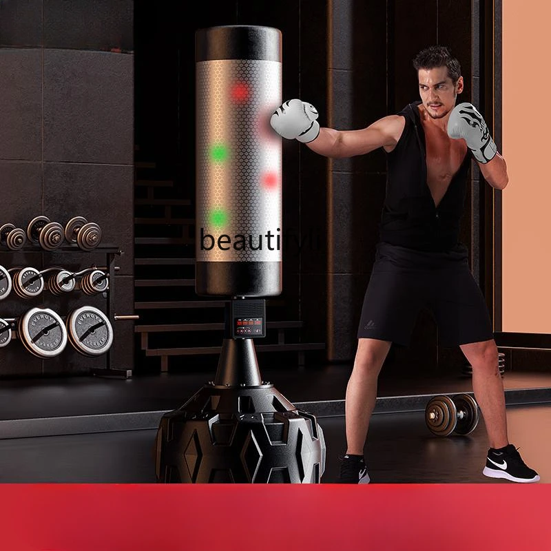 

Boxing Sandbag Smart Music Boxing Machine Sanda Vertical Training Equipment Indoor