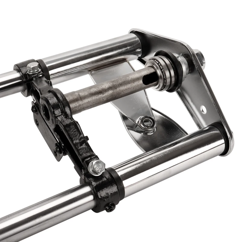 شوكة أمامية للدراجة النارية مع مجموعة فرامل مضخة فرجار الفرامل مناسبة لملحقات Honda Monkey Bike Z50 #6