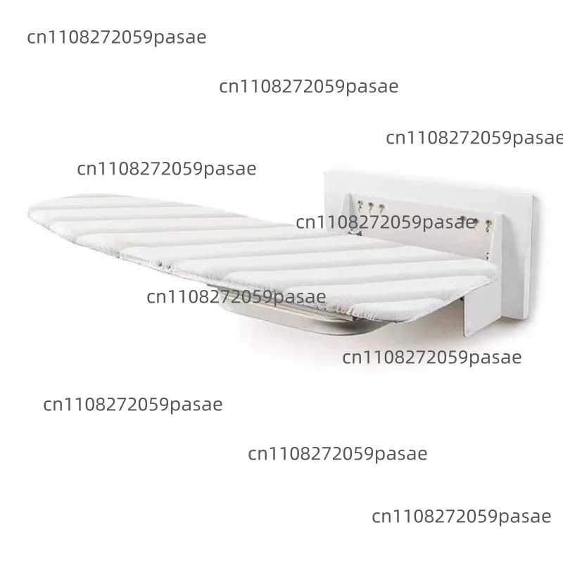 Wall-mounted household folding wardrobe with ironing board hidden inside.