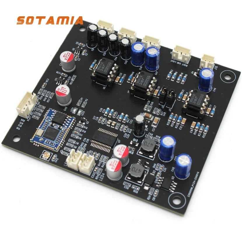 SOTAMIA บลูทูธ APTX HD ถอดรหัส QCC5125 PCM1794 บลูทูธ 5.1 เครื่องรับสัญญาณเสียงสนับสนุน LDAC Lossless ถอดรหัสเครื่องขยายเสียง