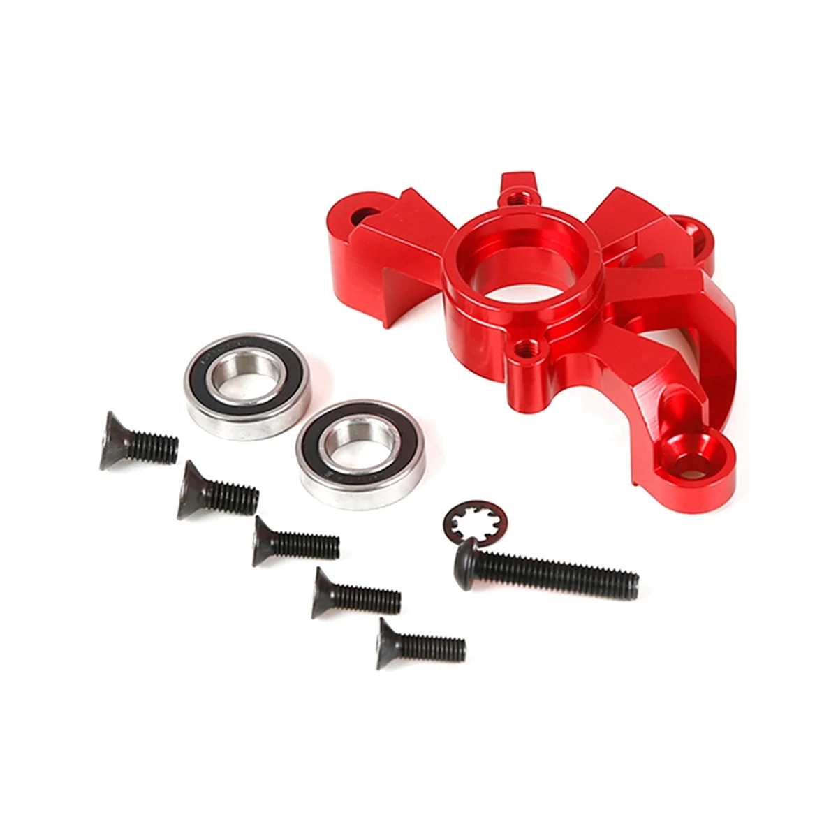 Support d'embrayage en métal pour voiture RC, trépied d'embrayage en métal CNC, pièces de jouets rouges, 1/5 BAHA KM eckan Baja 5B 5T 5Sc